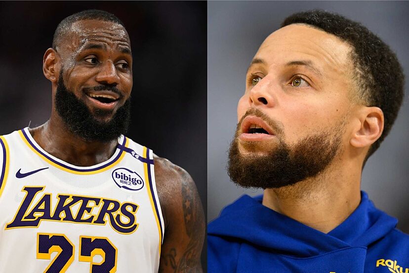 LeBron James tries to "humiliate" Stephen Curry on his home court | Marca
