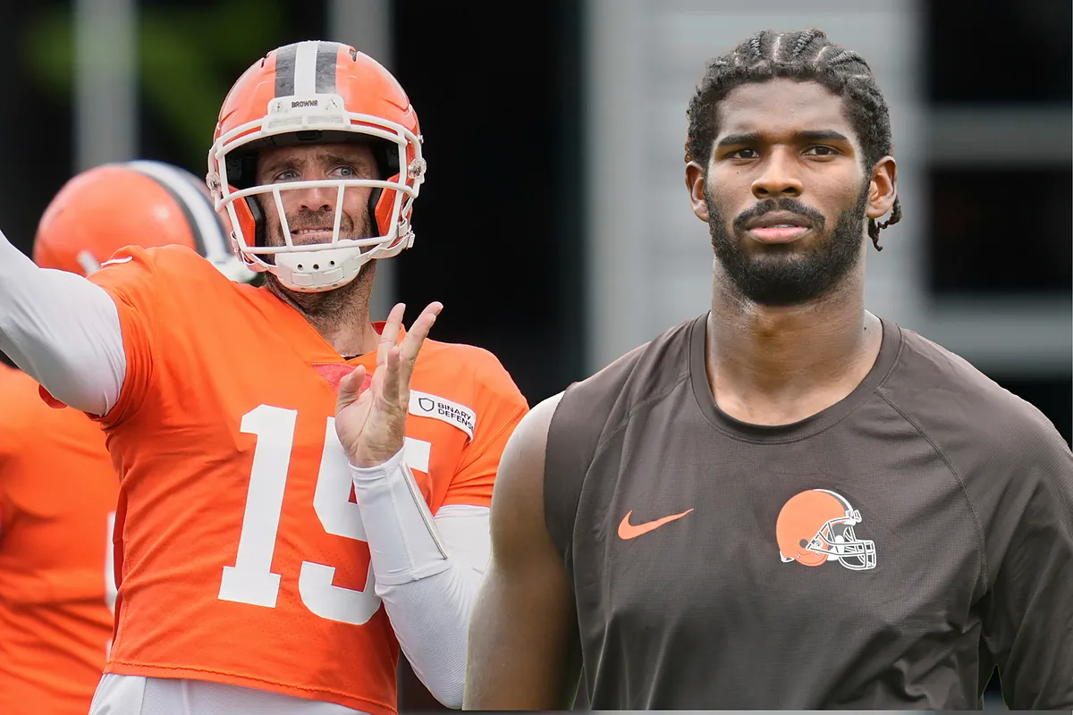 Joe Flacco throws a terrible interception at Cleveland Browns practice; Shedeur Sanders just watched | Marca