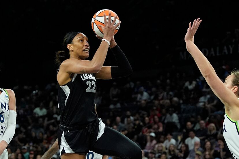 A'ja Wilson with another incredible performance leaves the whole league stunned as she drops 41 points on Phoenix | Marca