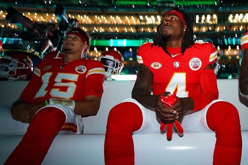 Taylor Swift's effect on Chiefs: WR Rashee Rice has to treat Travis Kelce and Patrick Mahomes different | Marca