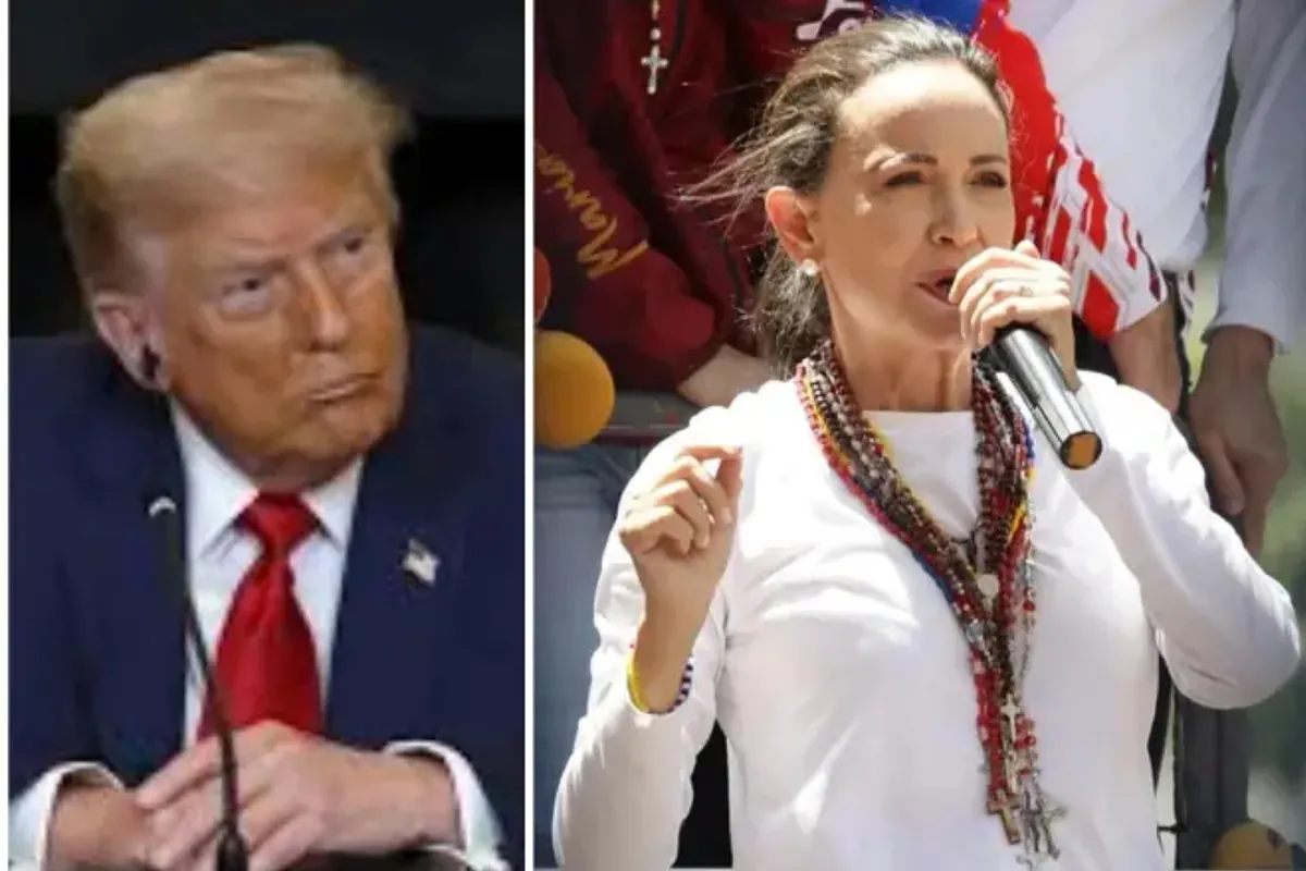 Corina Machado's call to Donald Trump after winning the Nobel Peace Prize that he reveals: "I didn't say 'give it to me"