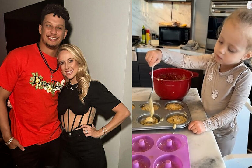 Sterling Mahomes caught cooking delicious experiment that could be a money-maker for Patrick and Brittany | Marca