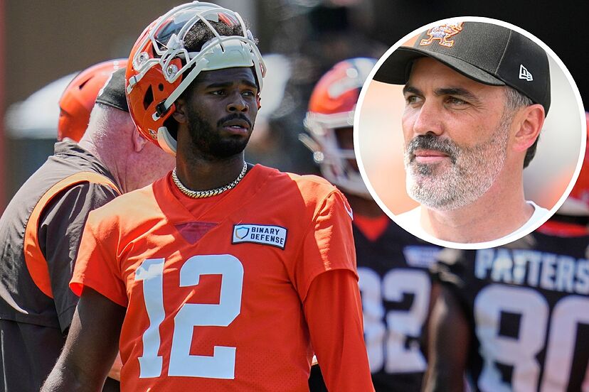 The Browns' QB1 fight continues as Kevin Stefanski changes Shedeur Sanders'  role | Marca