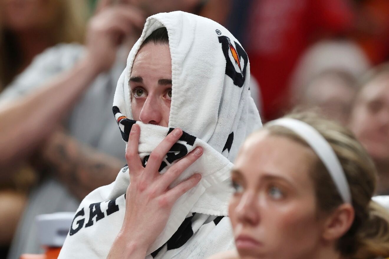 Caitlin Clark received some wise advice from one of her Fever...