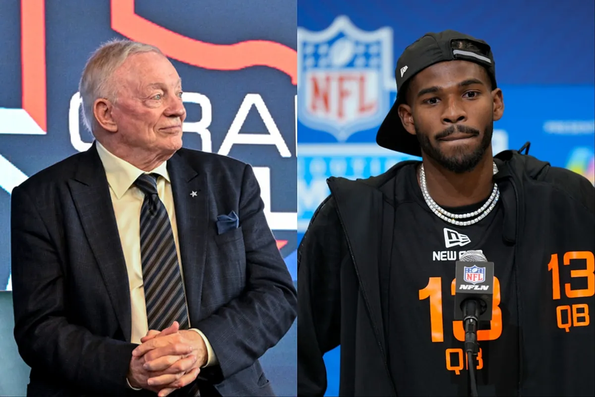 Jerry Jones blasts NFL after Shedeur Sanders snub: "I know what a winner he  is" | Marca