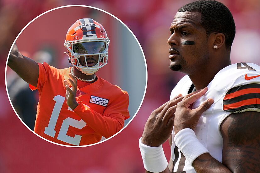 Deshaun Watson delivers a message to Shedeur Sanders and Dillon Gabriel:  He's not retiring, he's here to compete | Marca