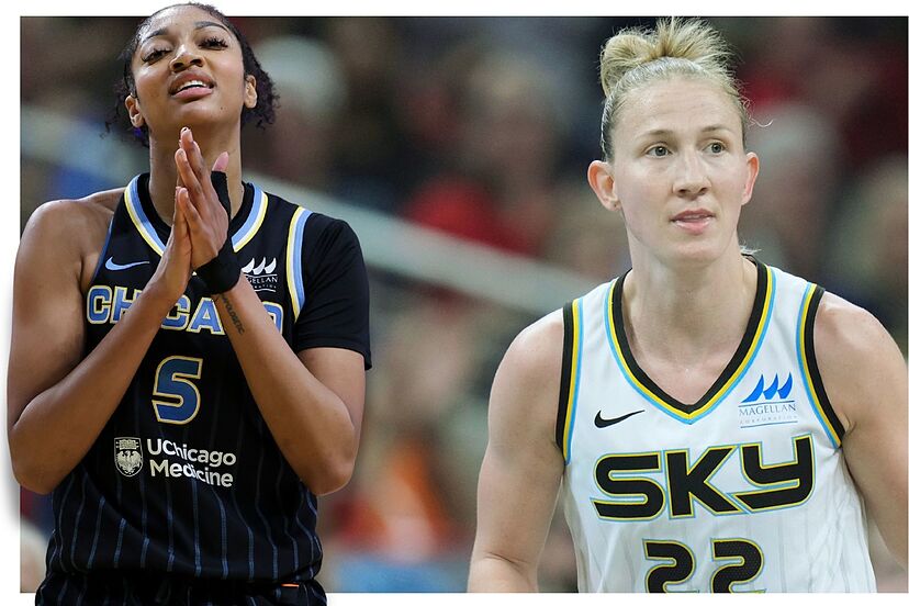 Courtney Vandersloot firmly responds to age-related mockery after Angel  Reese's comments | Marca
