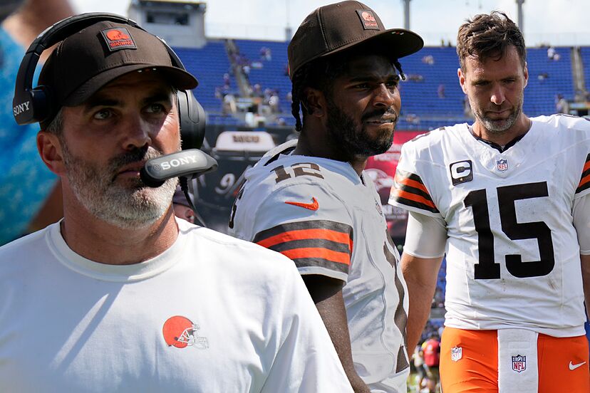 Kevin Stefanski sticks with Joe Flacco as the Browns' QB and does not give Shedeur  Sanders a chance at all | Marca