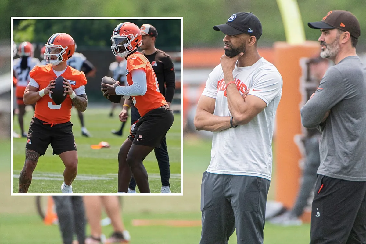 Head Coach Kevin Stefanski never wanted Shedeur Sanders, preferred Dillon  Gabriel - Now there's trouble with the Browns' management | Marca