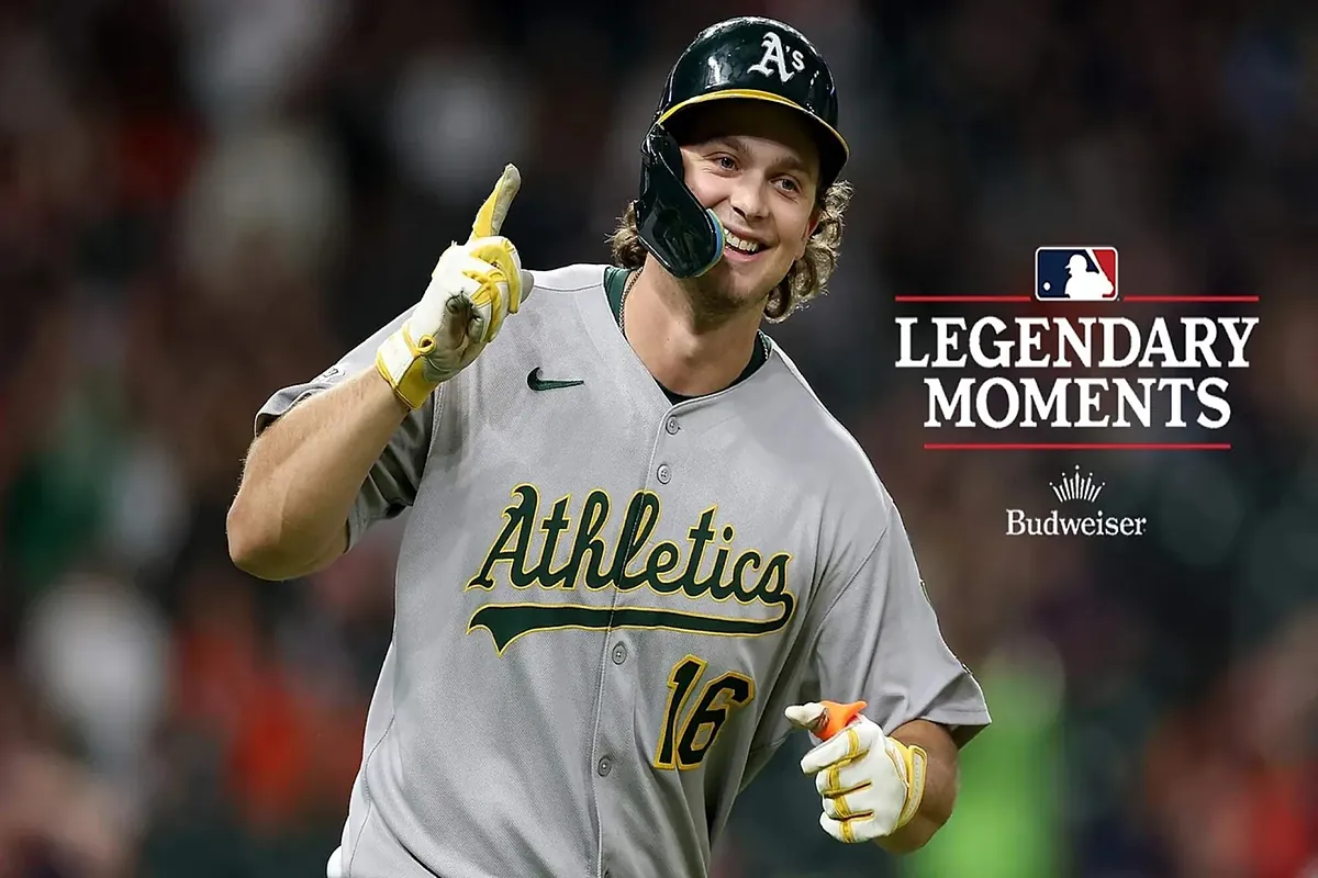 Rookie makes MLB history with home runs for Athletics
