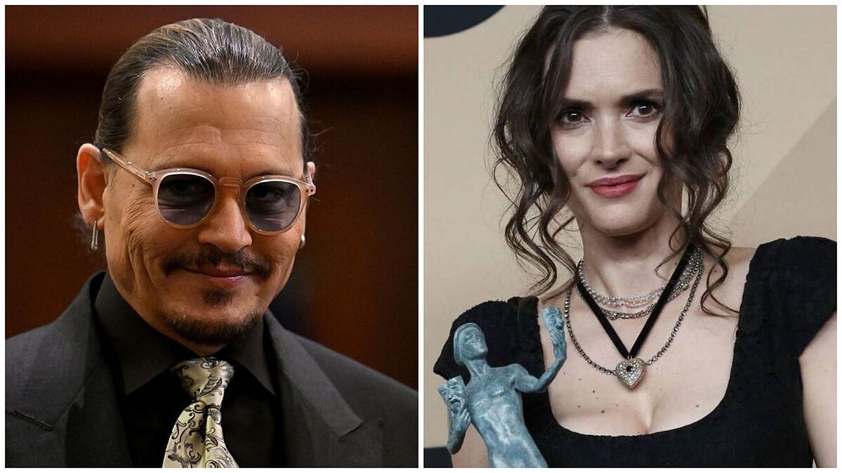 Johnny Depp and Winona Ryder's romantic relationship: Started dating when  she was 17 and he was 25 | Marca