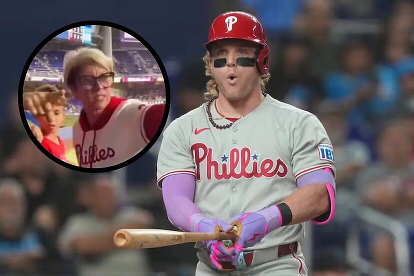 A new photo of "Phillies Karen" shows the woman laughing after she took the  ball from the father | Marca