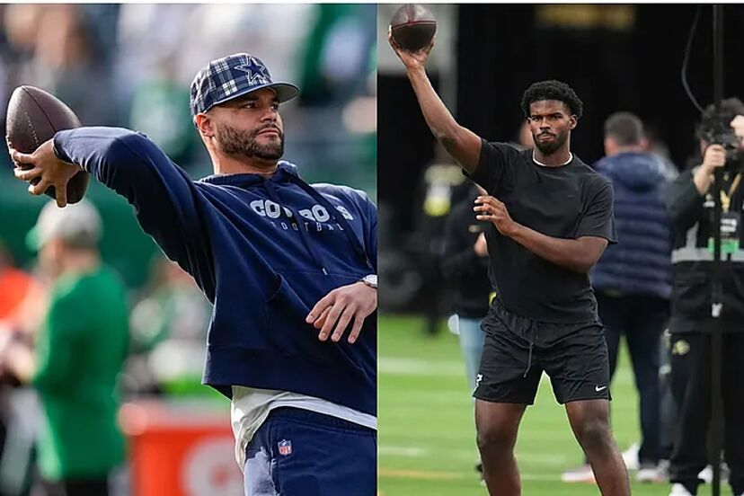 Dak Prescott defends Shedeur Sanders and highlights something that could  take the QB to great heights | Marca