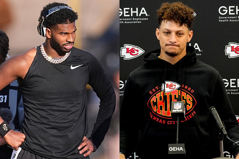 Shedeur Sanders puts target on his back before entering NFL by going  against Chiefs and Patrick Mahomes | Marca
