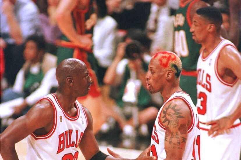 Nba Chicago Bulls Legends Players Dennis Rodman Assures That