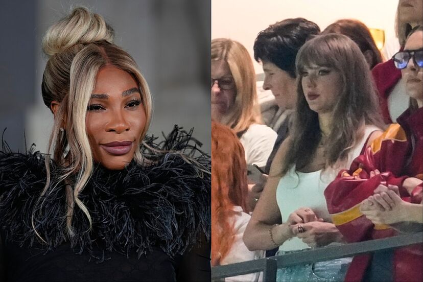 Serena Williams gets a special gift from Taylor Swift after defending her  from hostile NFL fans | Marca
