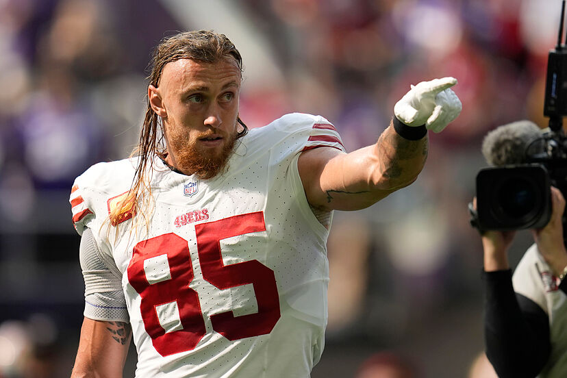 BREAKING: George Kittle made headlines this week after gifting 49ers legend Jerry Rice a custom-made “Niners Legacy” bracelet engraved with the words “Respect the Past – Inspire the Future.” Along with the gift, Kittle included a handwritten note: “Mr. Rice, your legacy built the foundation for all of us in red and gold. It’s an honor to continue what you started. Thank you for everything.” The heartfelt gesture moved Rice, who responded publicly, calling Kittle “a bright light in the new era of 49ers football.” Fans across San Francisco praised Kittle not only for his talent on the field but also for his humility and respect for the game’s history... - Linh