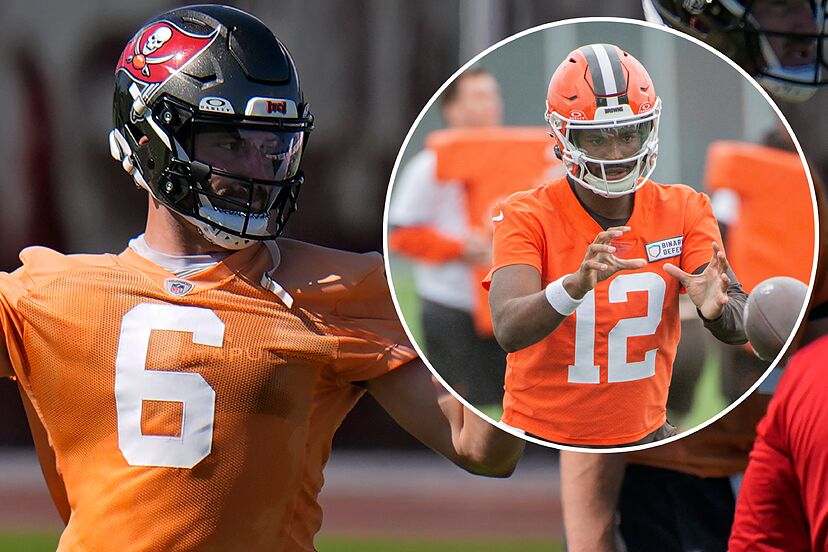 Another shot from Baker Mayfield at Shedeur Sanders; the former Oklahoma  Sooners star is enjoying his time with the Tampa Bay Buccaneers | Marca
