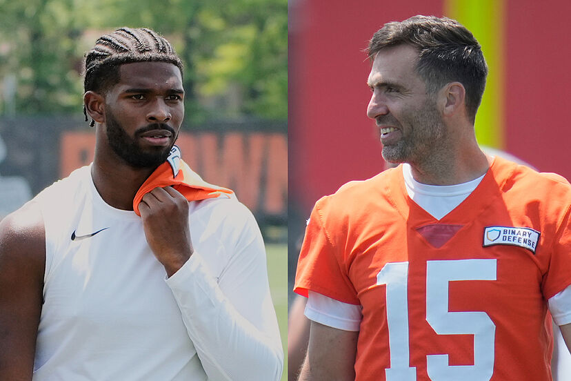 Shedeur Sanders is feeling the pressure from Joe Flacco and it's starting  to show | Marca
