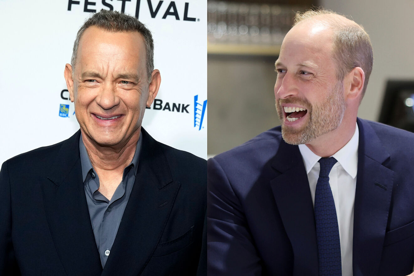 Prince William and Tom Hanks share a passion for Aston Villa.