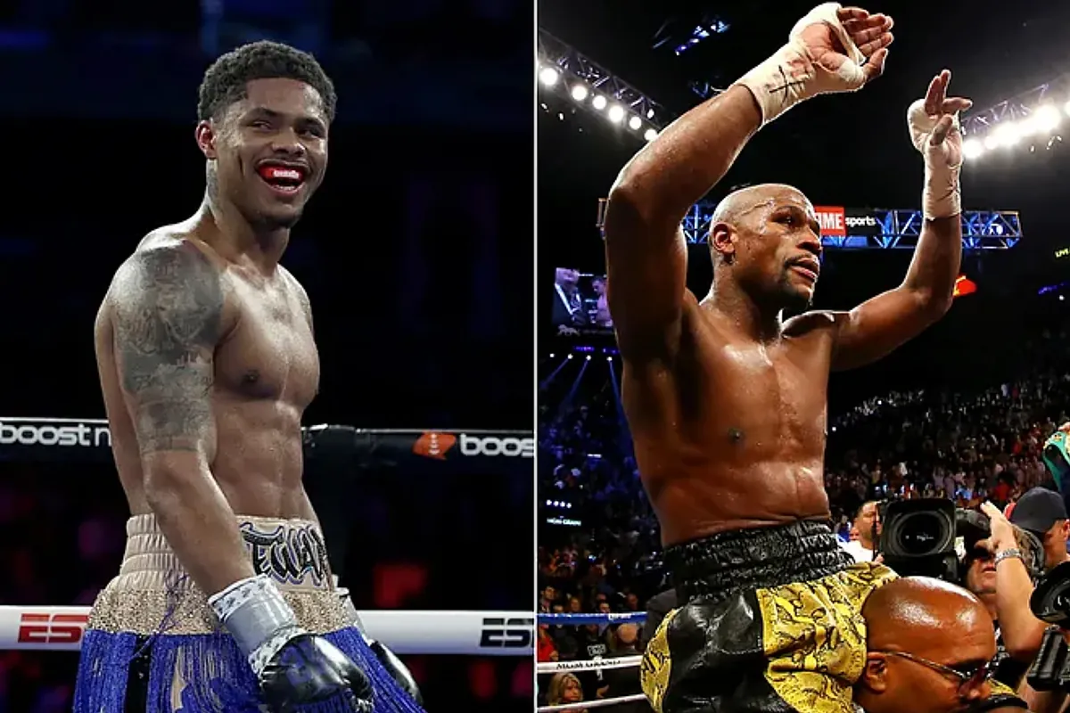 Shakur Stevenson 'blames' Floyd Mayweather for changing boxing for the worse | Marca