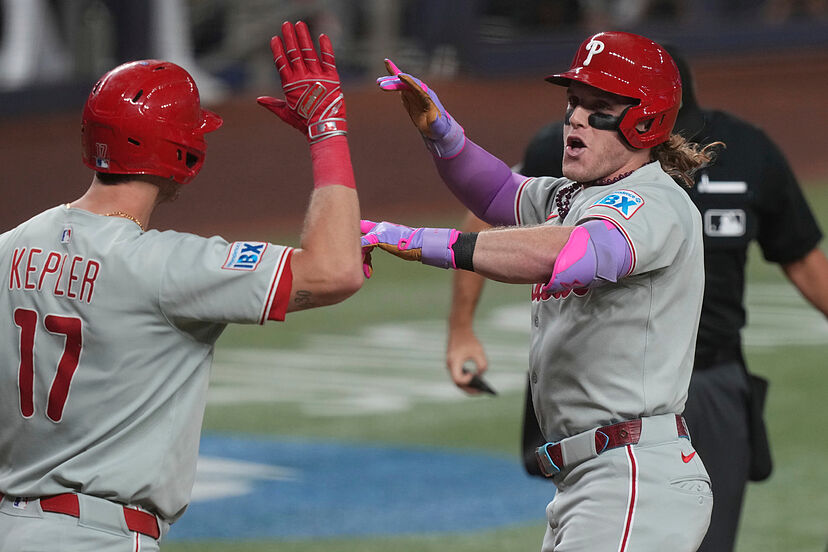 Lincoln, the boy who had Bader's home run ball taken by 'Phillies Karen,'  was celebrating his birthday | Marca