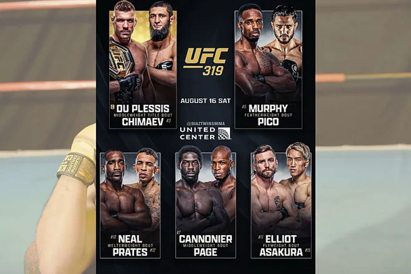 UFC 319 du Plessis vs Chimaev Prize Money: How much will the main ...