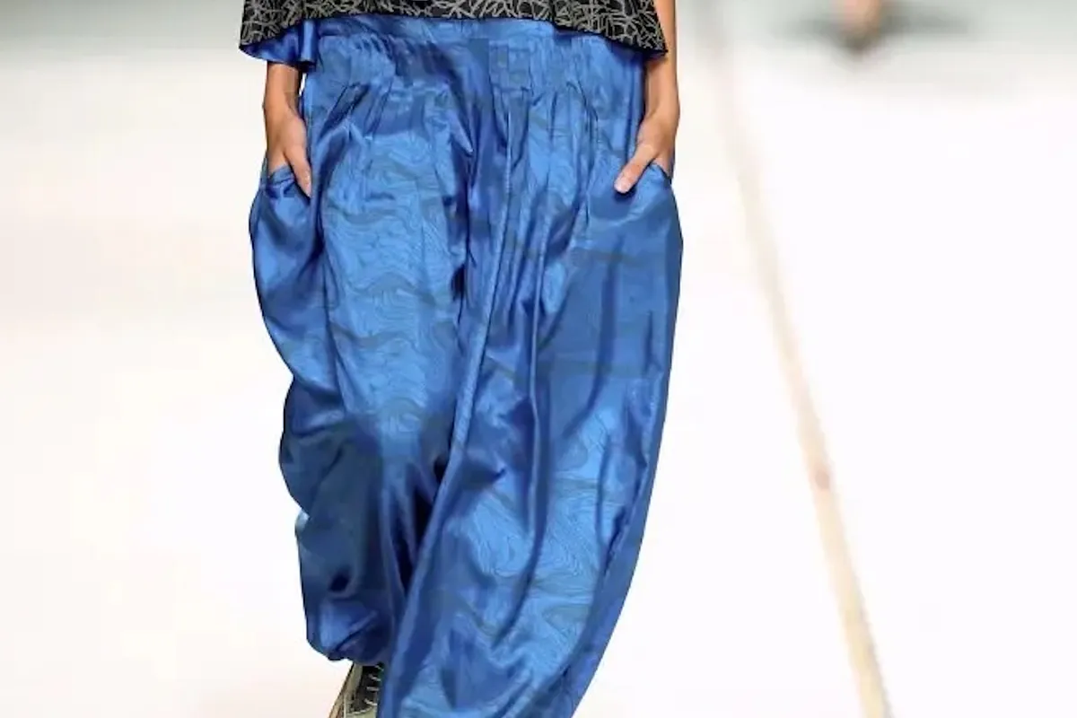 Baggy trousers are the new fashion obsession